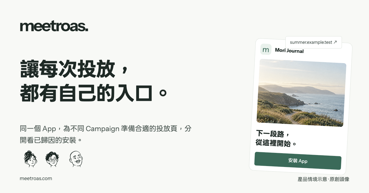 MeetROAS 中文產品介紹圖